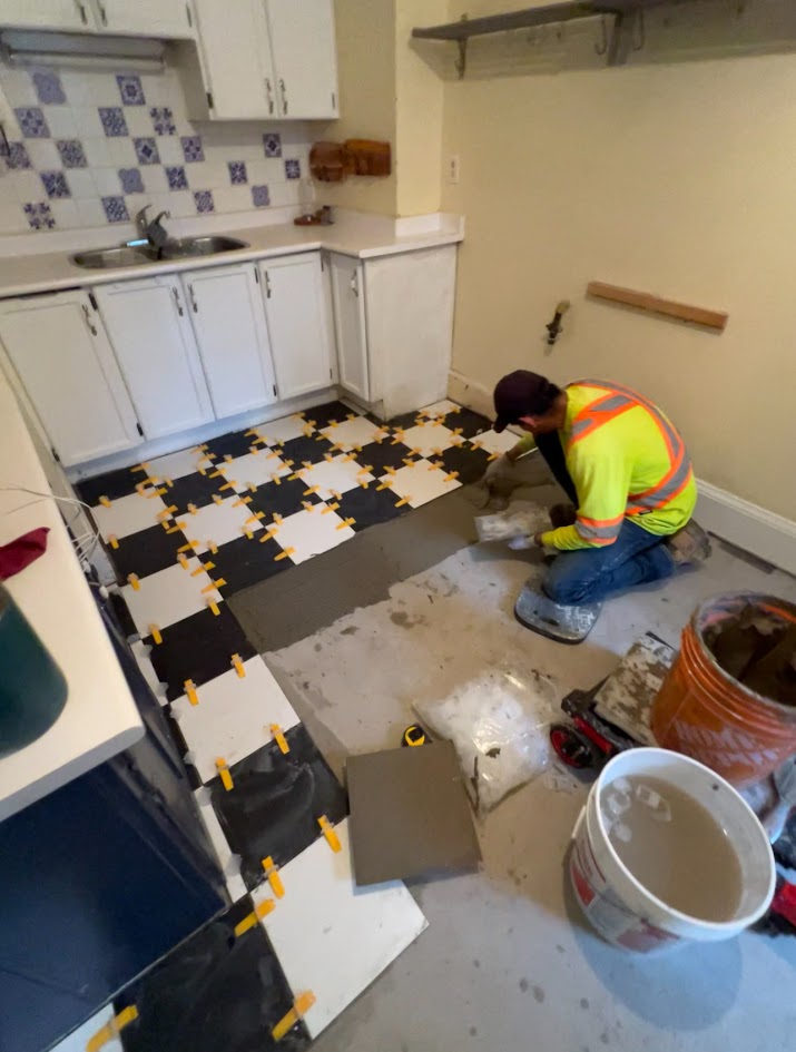 Tile installation Downtown Toronto 2024